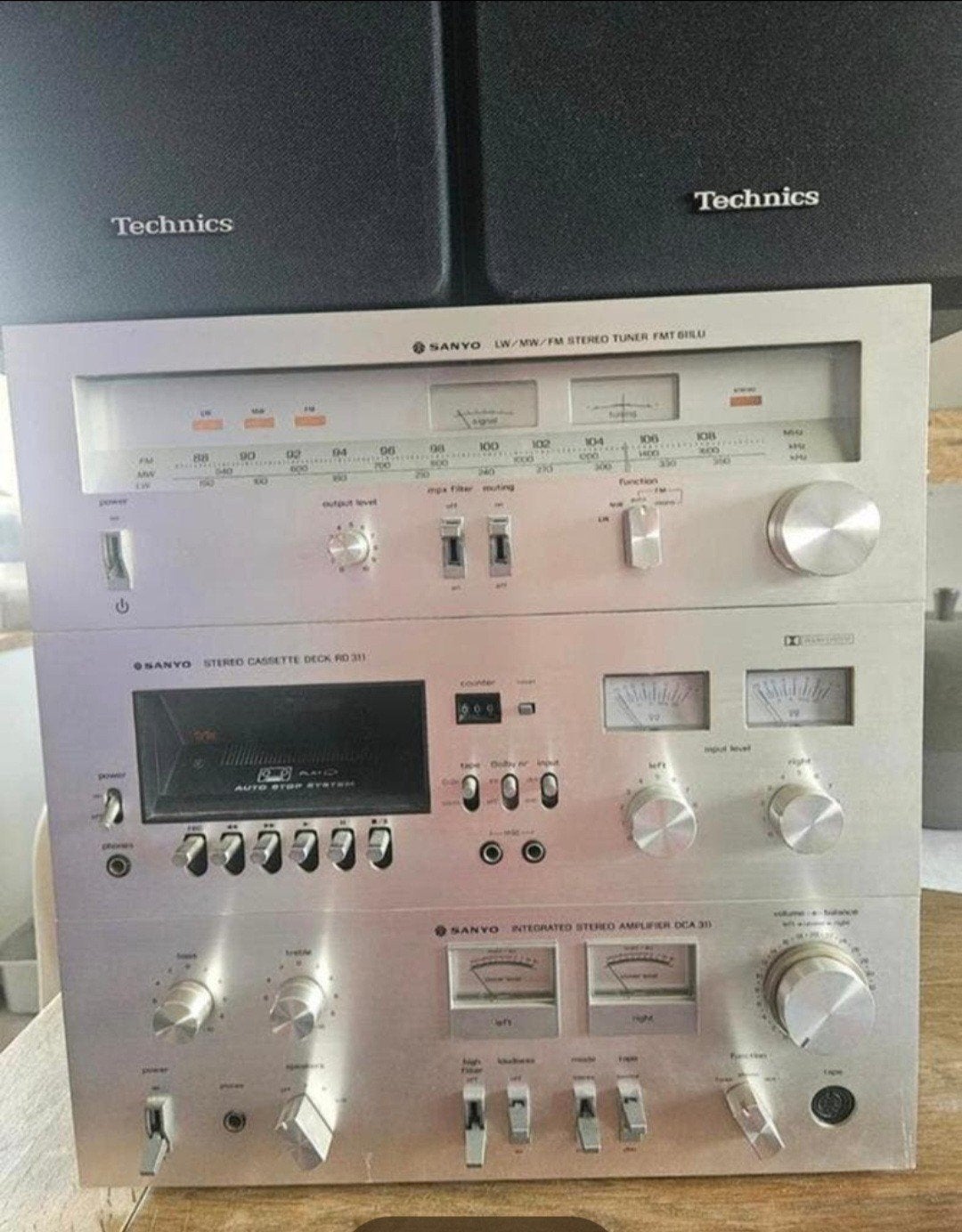 sanyo sterio keten, Enlèvement