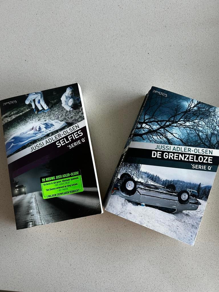 Jussi Adler-Olsen - Serie Q; Selfies en De grenzeloze, Ophalen of Verzenden