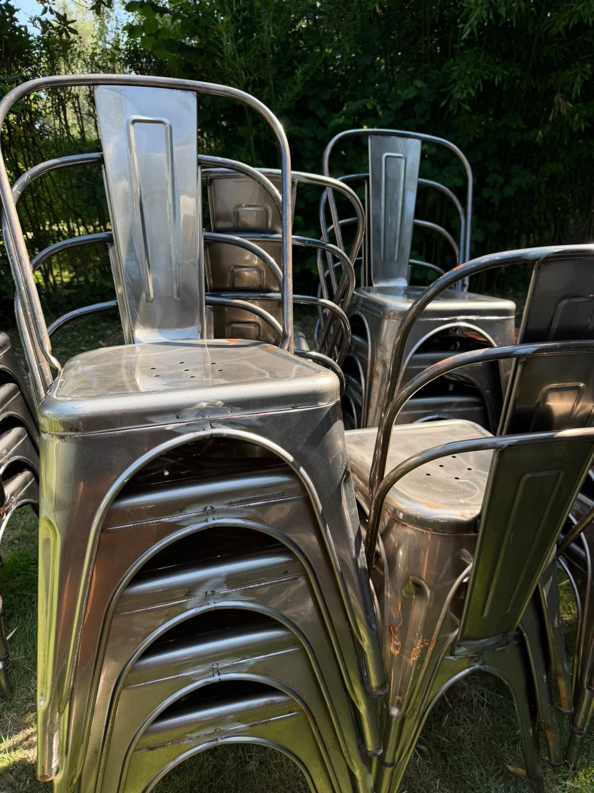 Stoelen - 25 x - terras - eettafel, Enlèvement, Comme neuf, Empilable