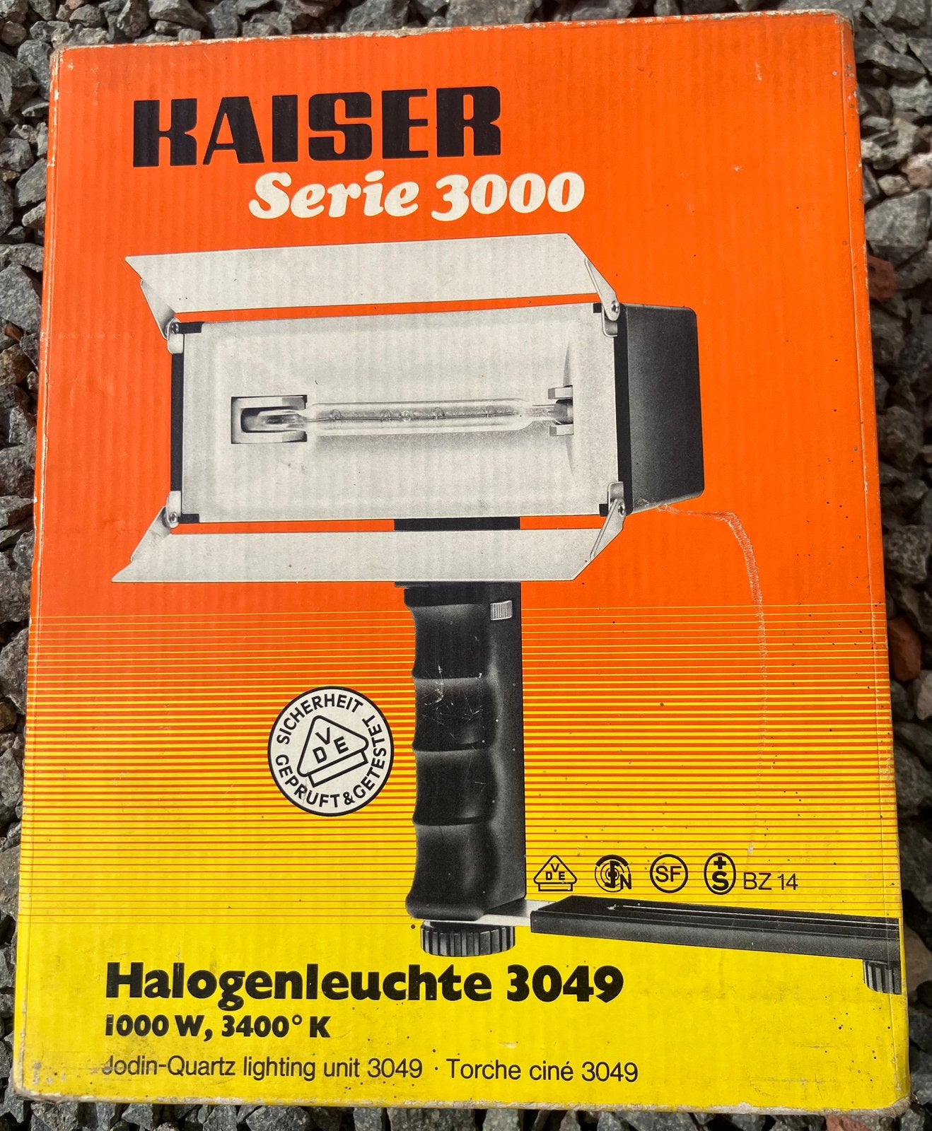 kaiser Halogeen -videolamp/studiolamp ( NOOIT GEBRUIKT ), Maison & Meubles, Lampes | Spots, Enlèvement, Neuf, Halogène