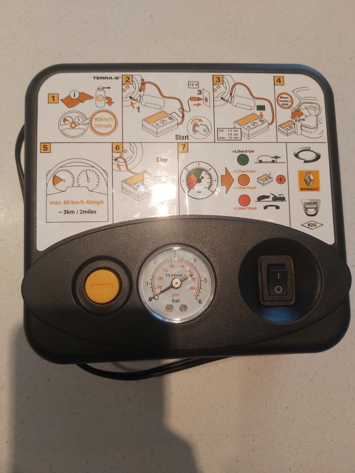 Bandenpomp nieuw voor auto, Auto diversen, Ophalen of Verzenden, Nieuw