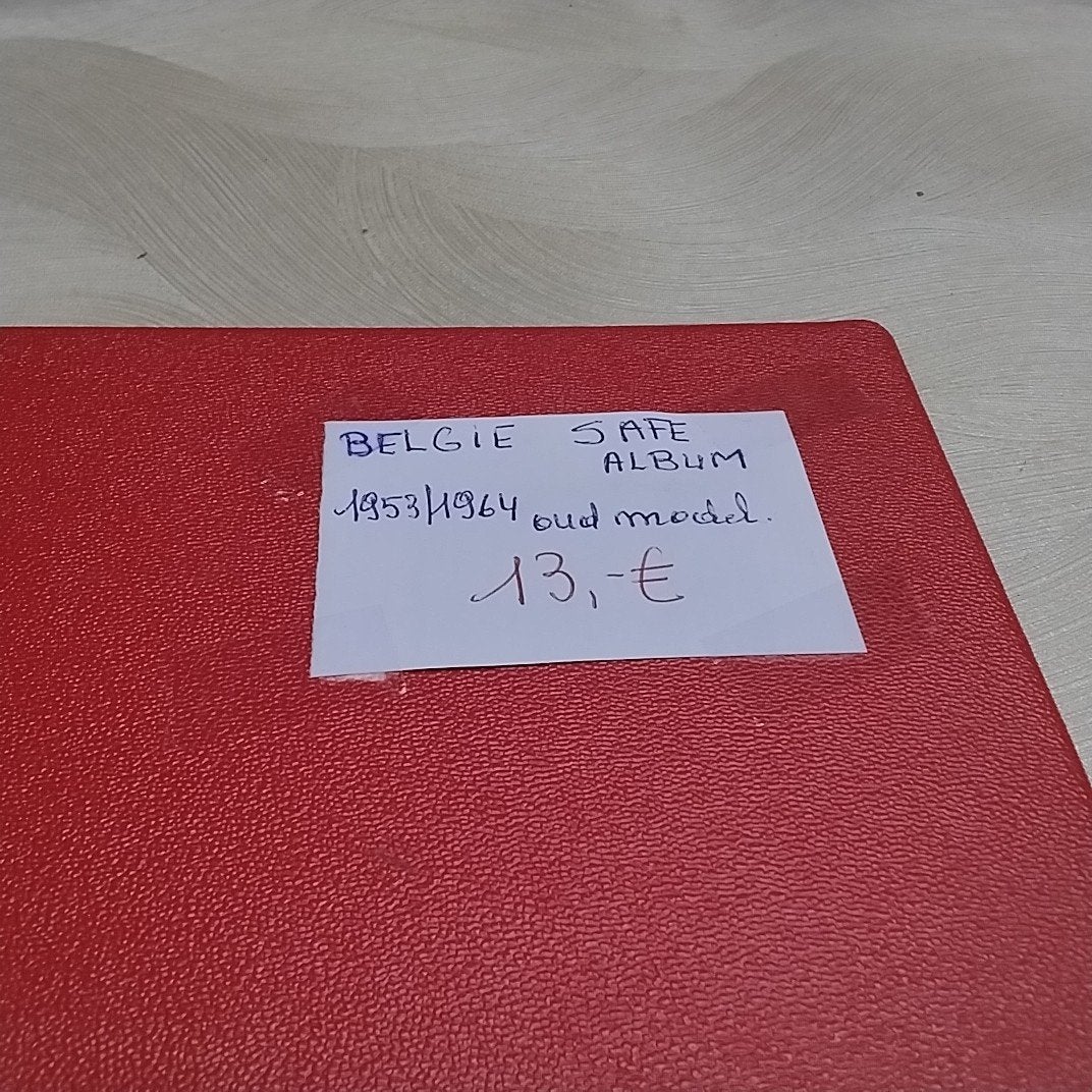 BELGIE ledig SAFE LUXE album 1953/1964, Ophalen of Verzenden