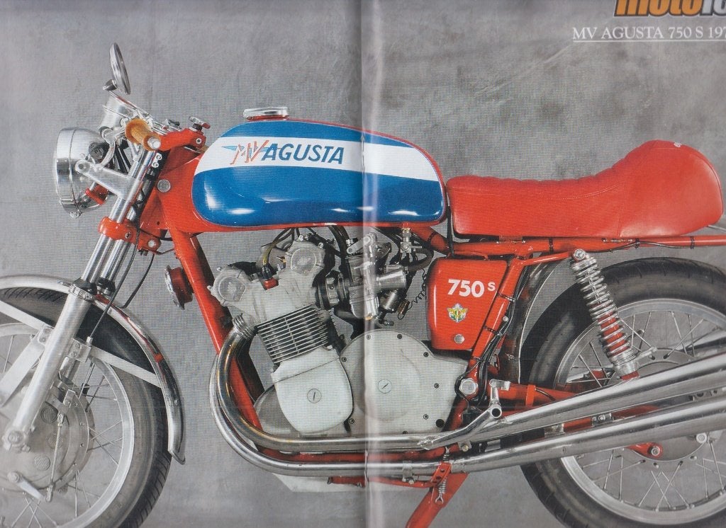 1974 Moto MV Agusta 750 S collection, Verzenden, Gelezen