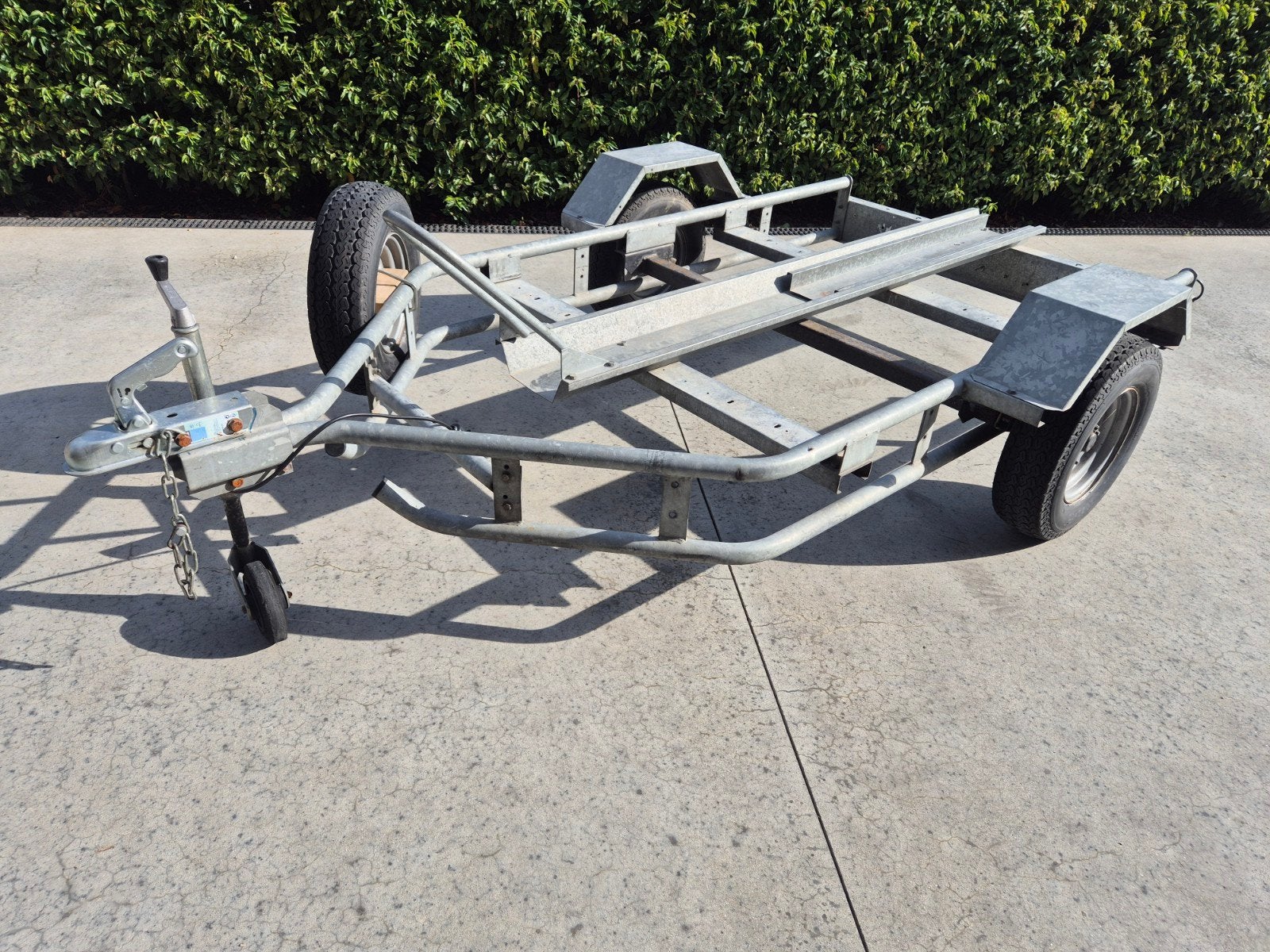 motor trailer aanhangwagen, Auto diversen, Ophalen, Zo goed als nieuw