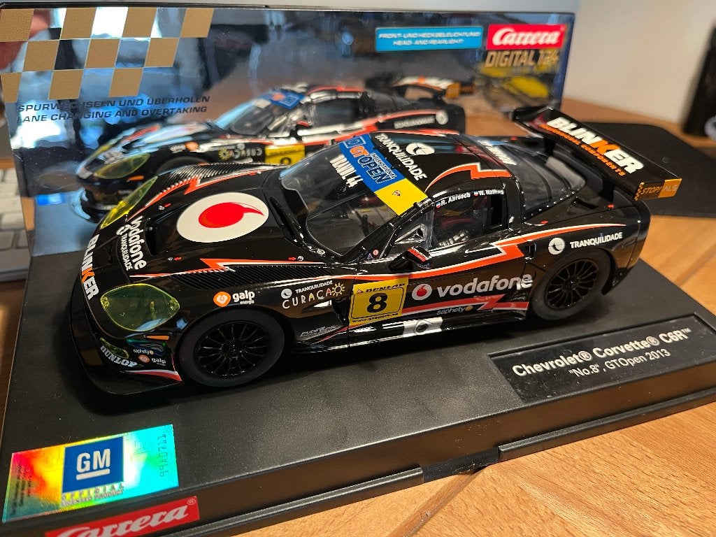 Carrera DIGITAL 124 Chevrolet Corvette C6R, Ophalen, Nieuw, Racebaan, Carrera