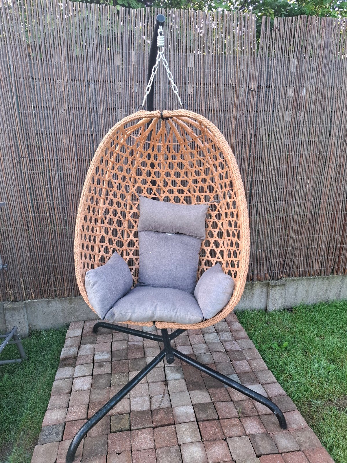 fauteuil suspendu comme neuf, Jardin & Terrasse, Hamacs, Enlèvement