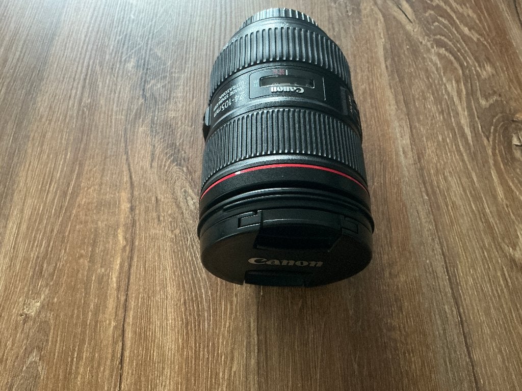Canon EF 24-105 mm f/4L IS II USM, Audio, Tv en Foto, Fotografie | Onderwatercamera's, Ophalen, Accessoires, Canon, Zo goed als nieuw