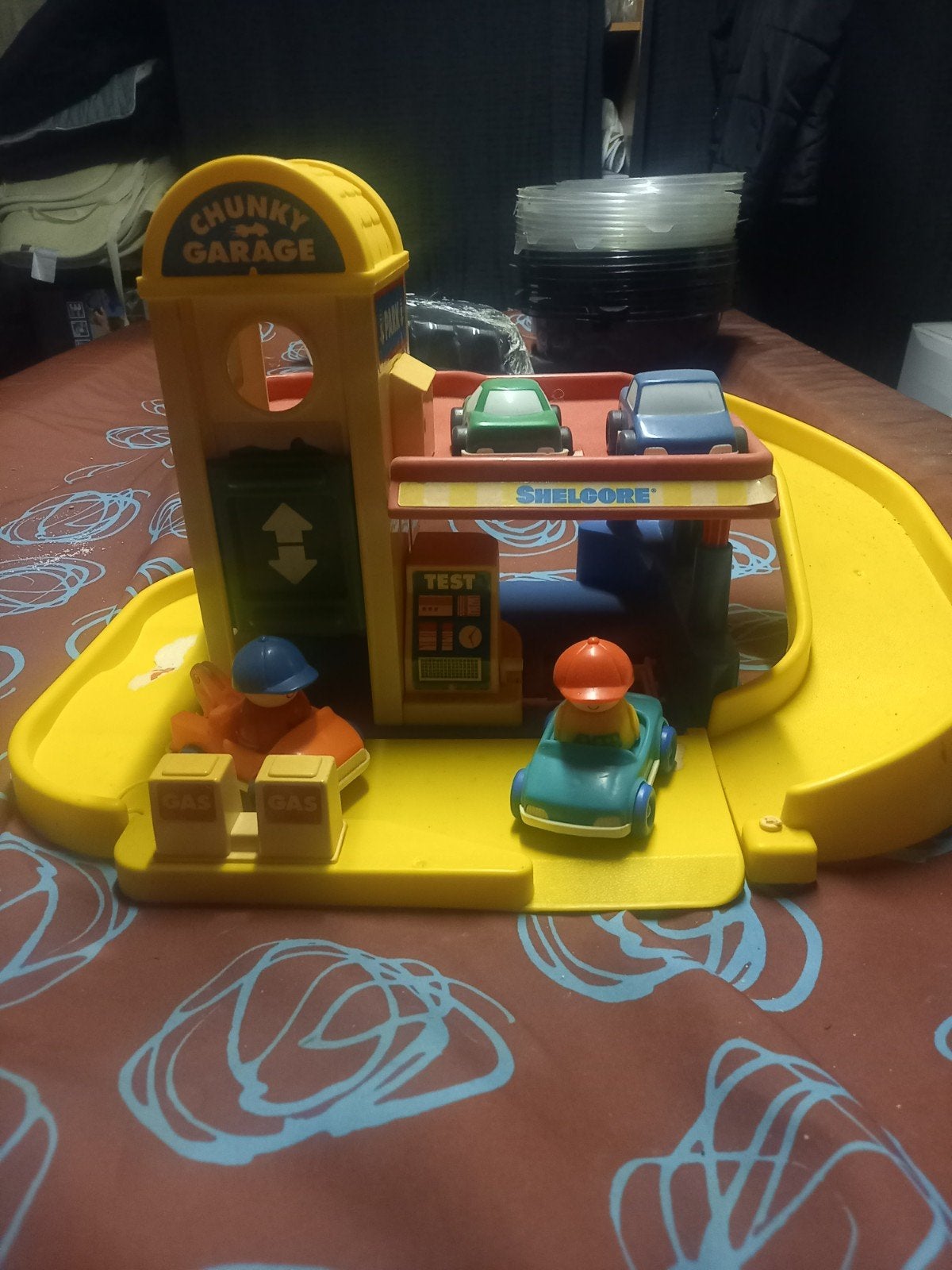 speelgoedgarage en wagen, Kinderen en Baby's, Ophalen