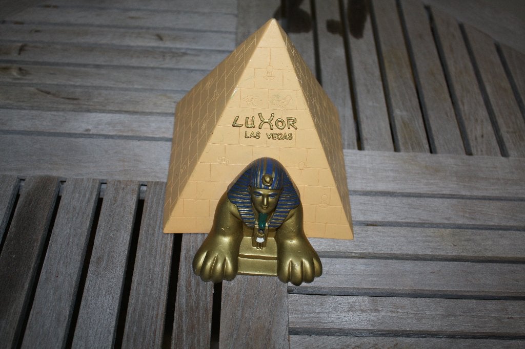 Las Vegas Strip Luxor Hotel Casino Pyramid Souvenir, Ophalen, Huis en Inrichting