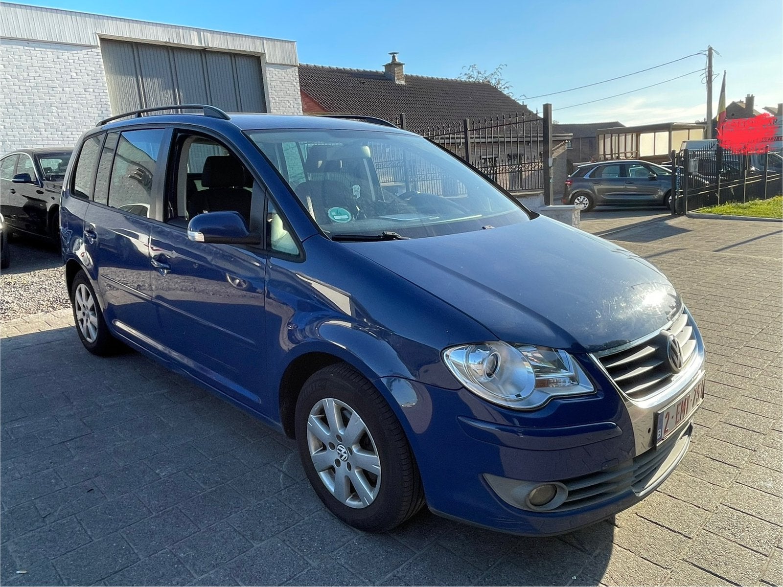 Vw touran 7 plaatsen 1.6 benzine airco, Auto's, Volkswagen, Monovolume, 7 zetels, Bedrijf, Touran