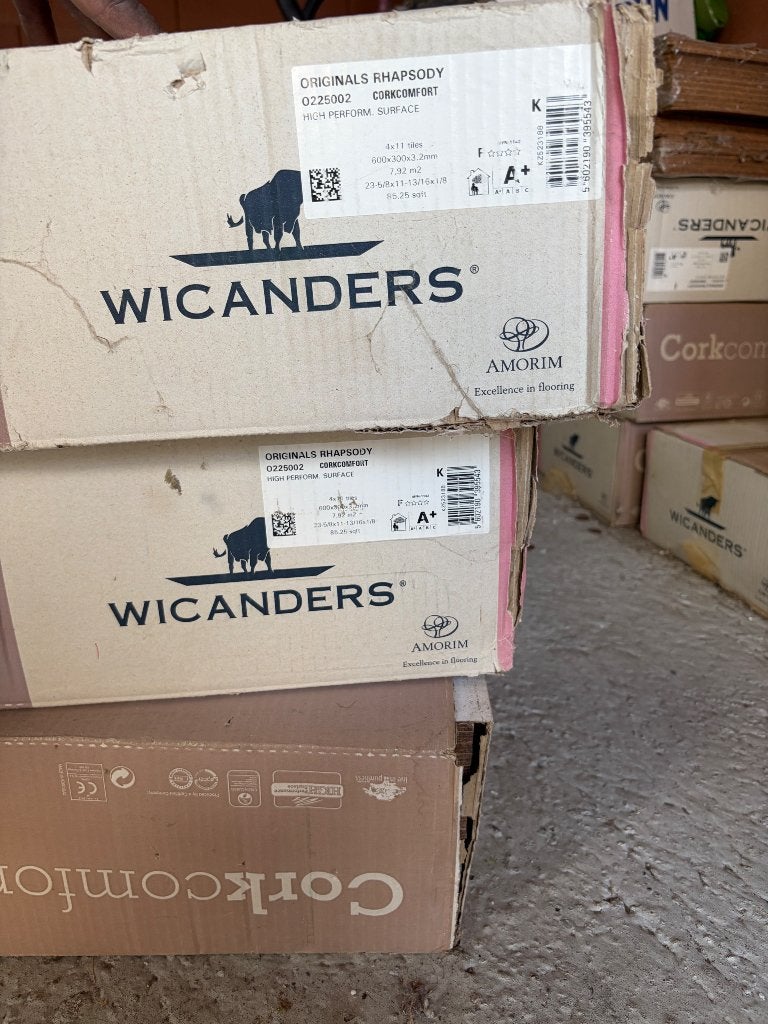 Wicanders 8 stuks, Ophalen, Zo goed als nieuw, Vloerdelen of -planken