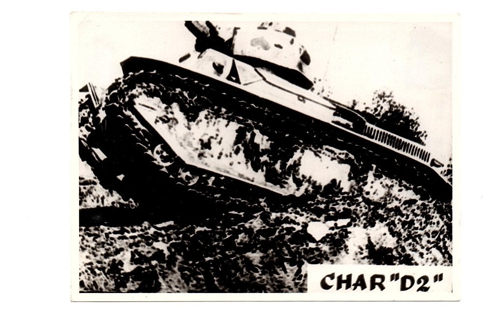Foto Char D2., Enlèvement ou Envoi