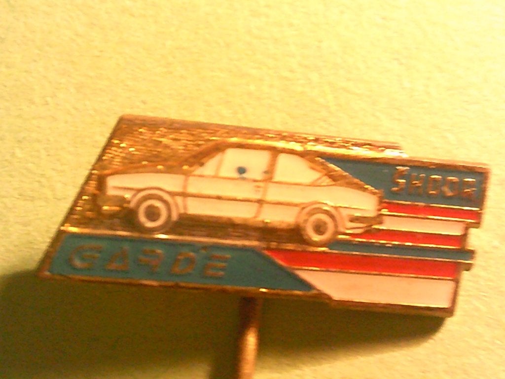 pin skoda garde, Verzamelen, Speldjes, Pins en Buttons, Ophalen, Zo goed als nieuw, Merk, Speldje of Pin