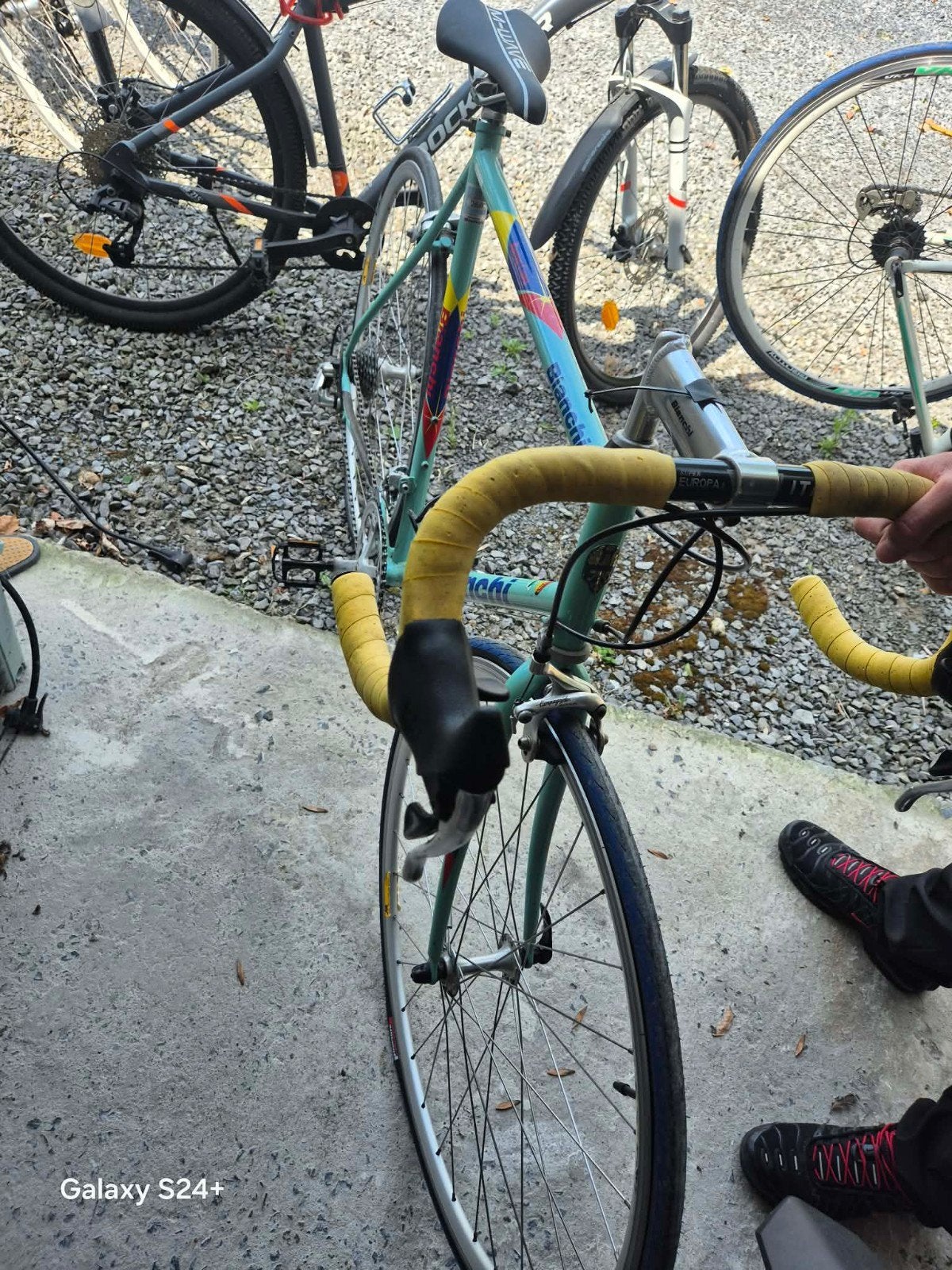 Koersfiets, Enlèvement