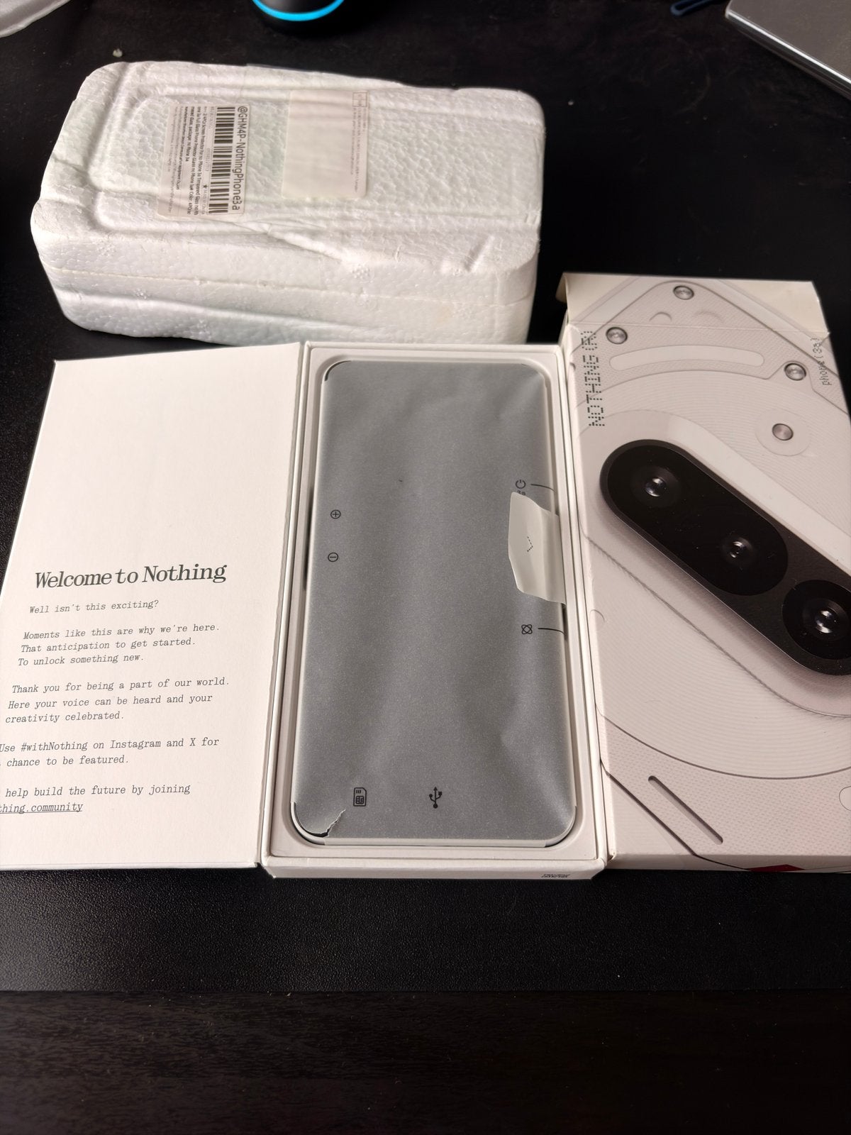 Nothing Phone (3a), Telecommunicatie, Ophalen, Zo goed als nieuw, Klassiek of Candybar, Zonder simlock