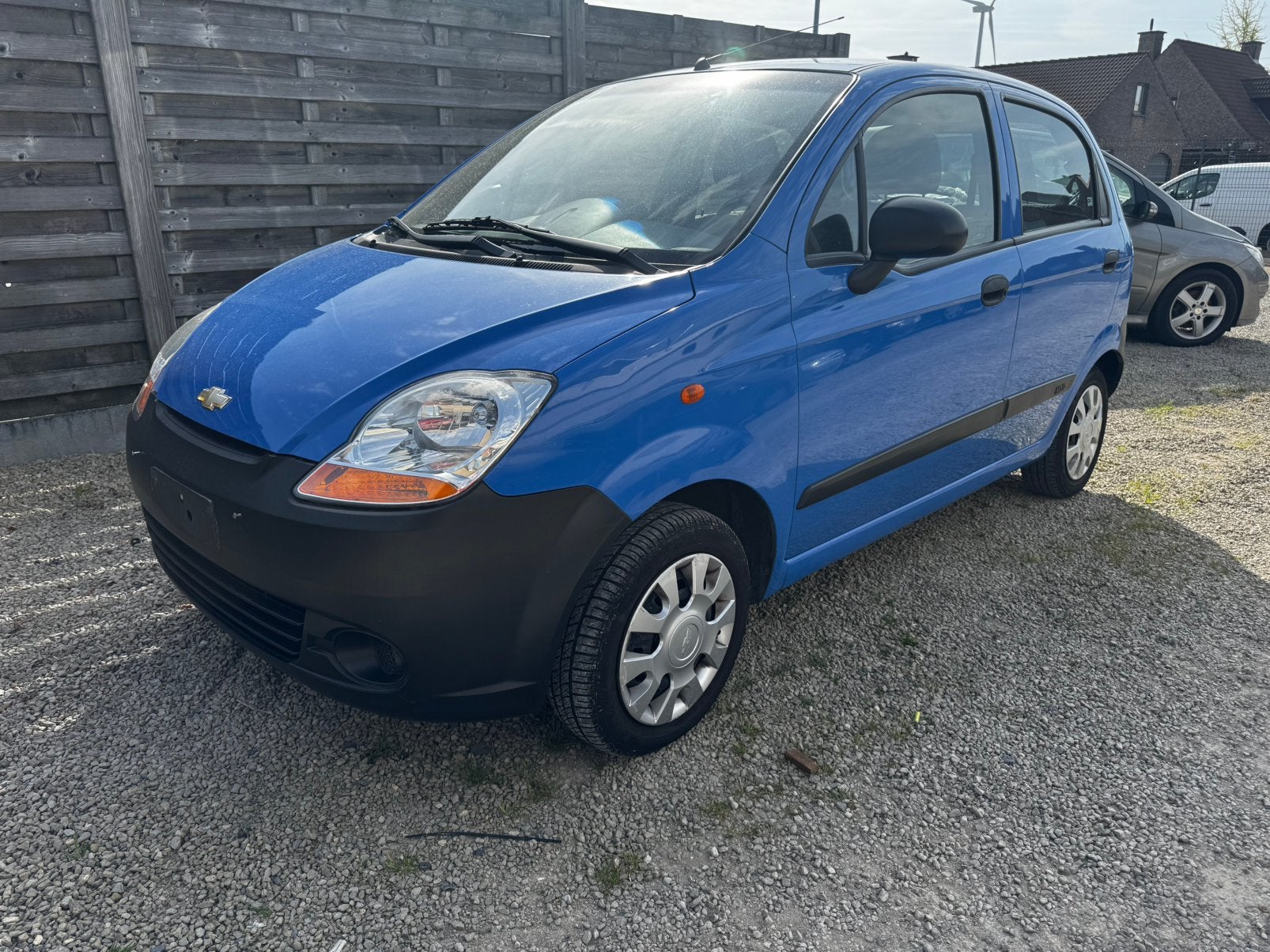 Chevrolet Matiz benzine 5-deurs klaar voor inschrijving, Auto's, Matiz, Blauw, Bedrijf, Handgeschakeld
