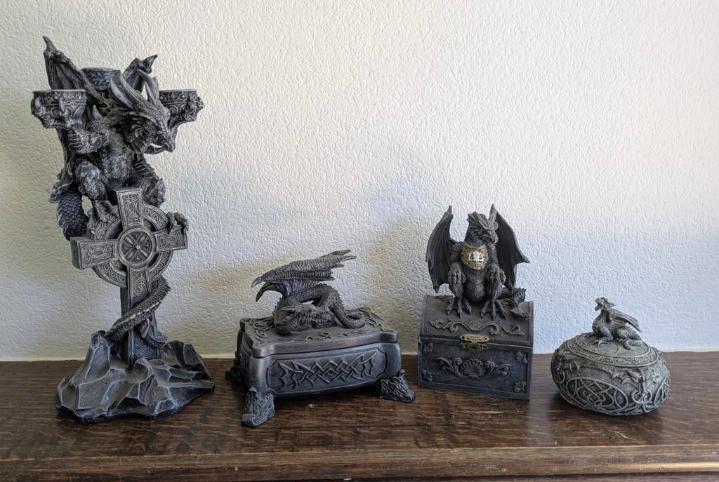 Draken beeldjes, Collections, Enlèvement ou Envoi, Comme neuf, Fantasy