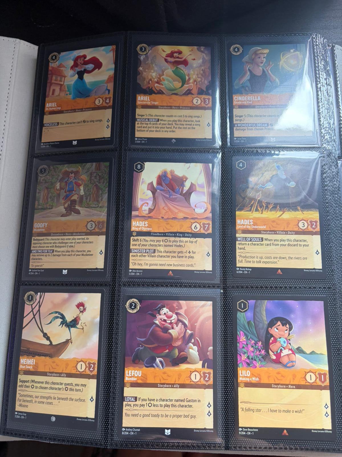 Lorcana first chapter collectie, Enlèvement, Neuf, Plusieurs cartes