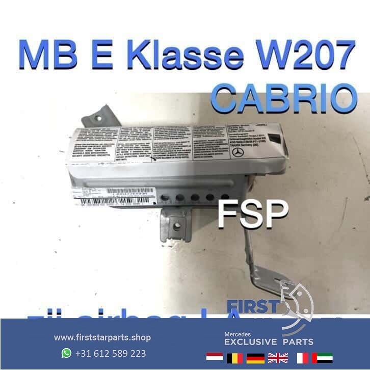 W207 zij airbag links achter Mercedes E Klasse coupé cabrio, Gebruikt, -, Ophalen of Verzenden, -