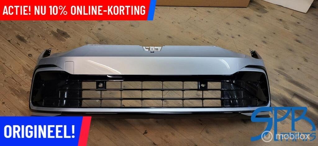 VW GOLF 8 VIII VOORBUMPER LA7W R-LINE 4X PDC Bumper COMPLEET, Neuf, Volkswagen, Avant, Volkswagen