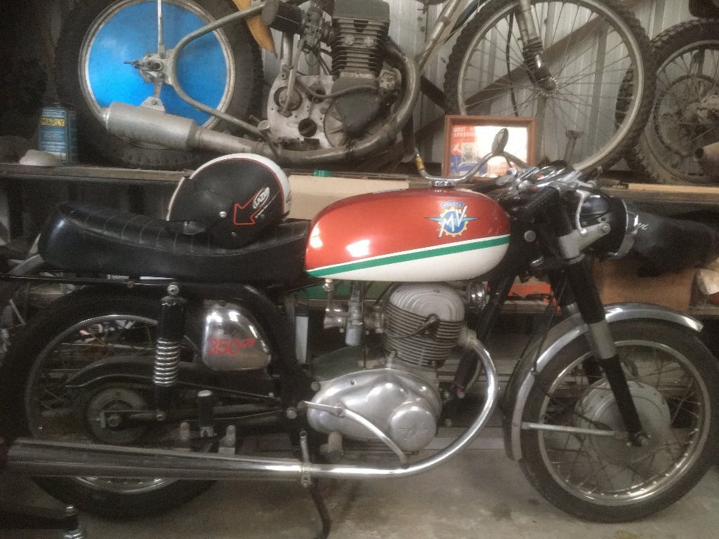MV 350, Motoren, Motoren | Oldtimers, 2 cilinders
