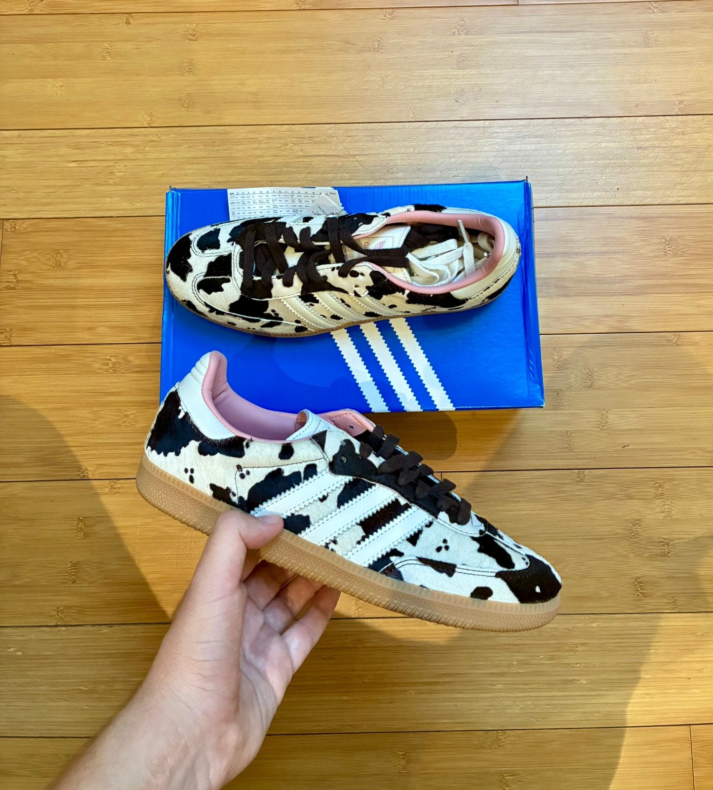 Adidas samba-koeienprint, Kleding | Heren, Schoenen, Overige kleuren, Nieuw, Ophalen of Verzenden, Sneakers