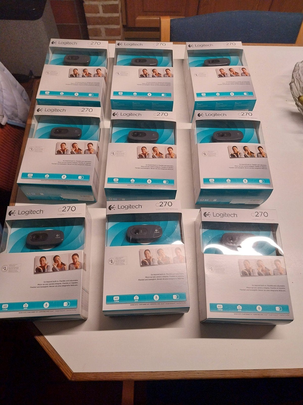 Caméra HH Logitec C270, Informatique & Logiciels, Webcams, Enlèvement