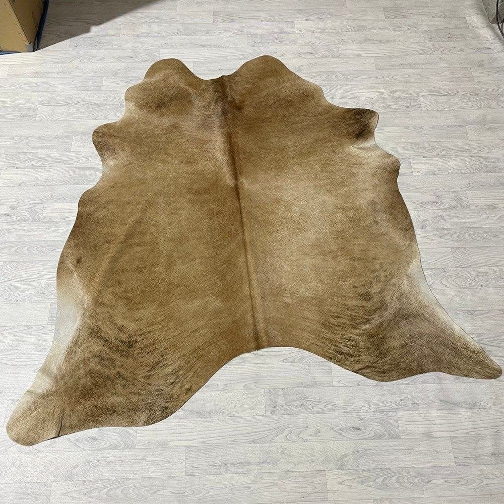 Koeienhuid bruin zwart 195x195cm | Lederstore, Maison & Meubles, Neuf, Noir, Enlèvement ou Envoi, Moins de 5 m²