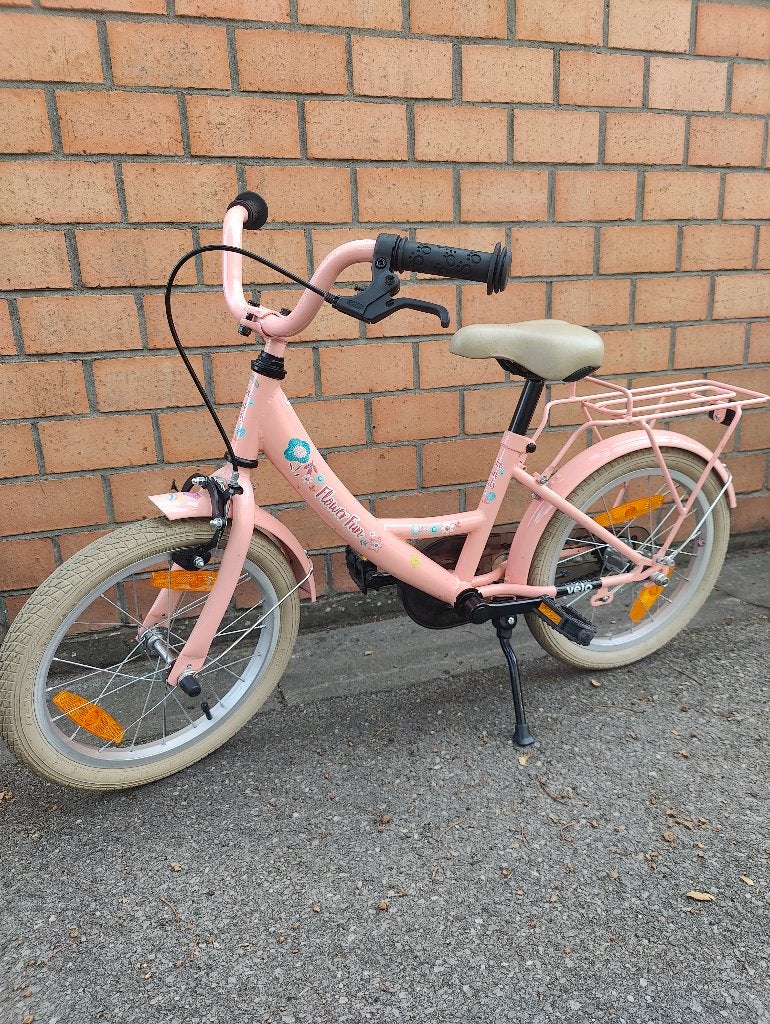 Fiets meisje 16', Ophalen, Terugtraprem, 16 tot 20 inch, Zo goed als nieuw
