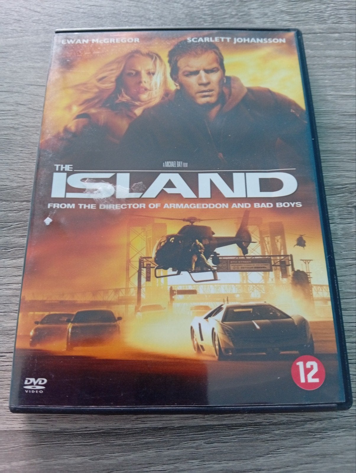 thé island actiethriller dvd Ewan Mc gregor, Bonusmateriaal, Ophalen of Verzenden, Zo goed als nieuw, Vanaf 12 jaar