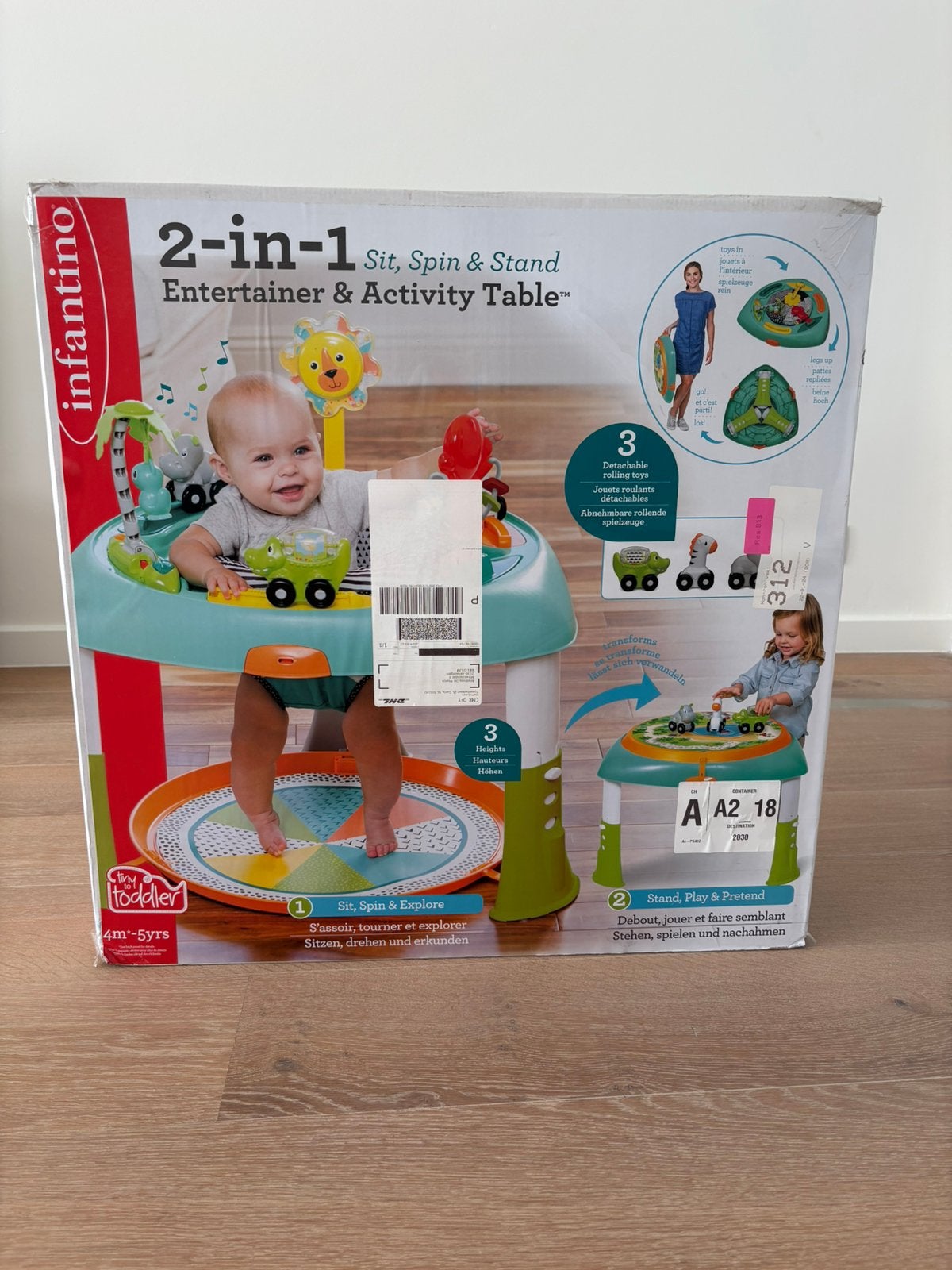 Activiteitentafel, Kinderen en Baby's, Ophalen, Zo goed als nieuw