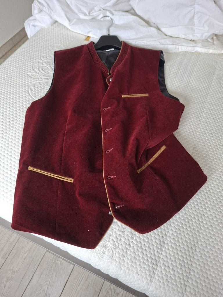 Oktoberfest - Trachtenvest, Kleding | Heren, Carnavalskleding en Feestkleding, Maat 52/54 (L), Ophalen of Verzenden, Zo goed als nieuw