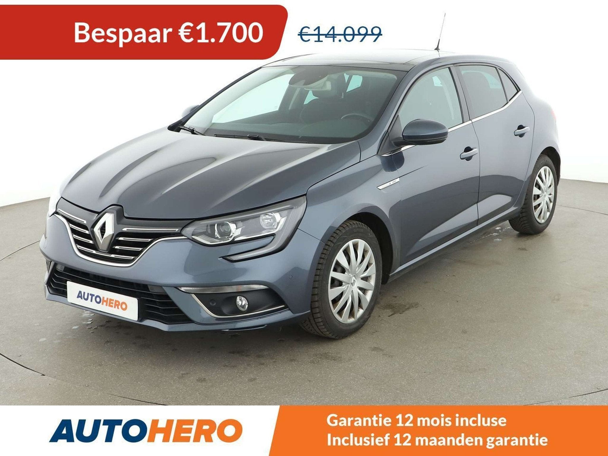 Renault Mégane 1.3 TCe BOSE-Edition (bj 2018), Auto's, Renault, Stof, Gebruikt, Euro 6, Blauw