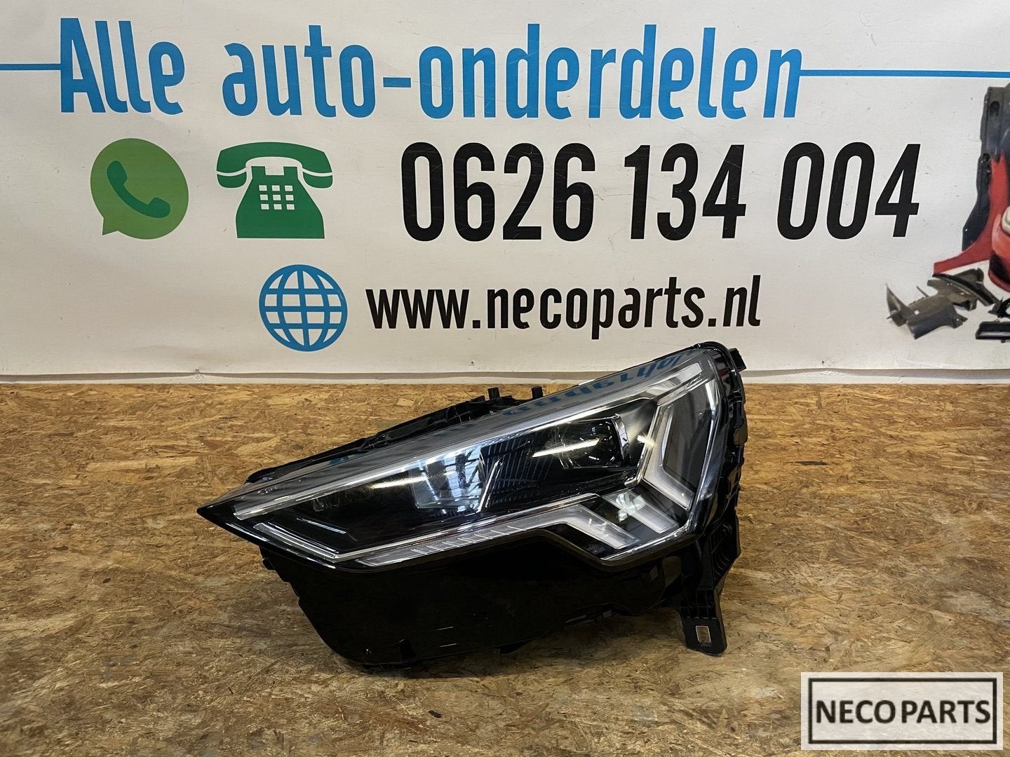 AUDI Q3 83A F3 VOL LED KOPLAMP LINKS ORIGINEEL 83A941773, Auto-onderdelen, Gebruikt, -, -, -