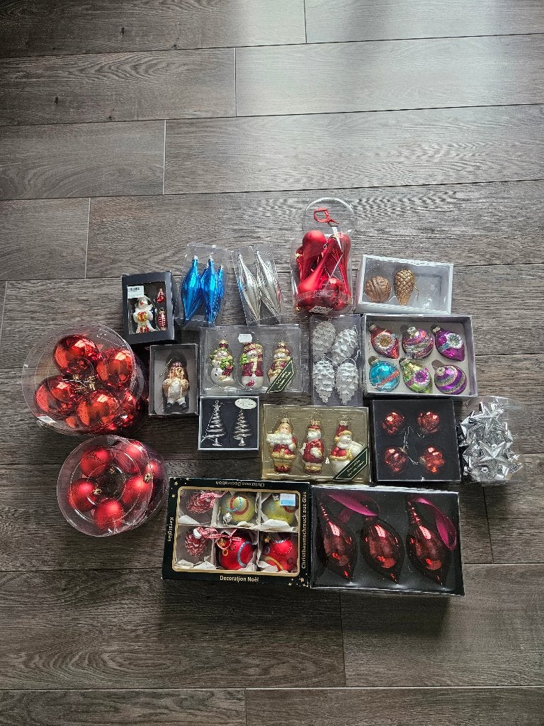 Set kerstballen, Diversen, Kerst, Ophalen, Zo goed als nieuw