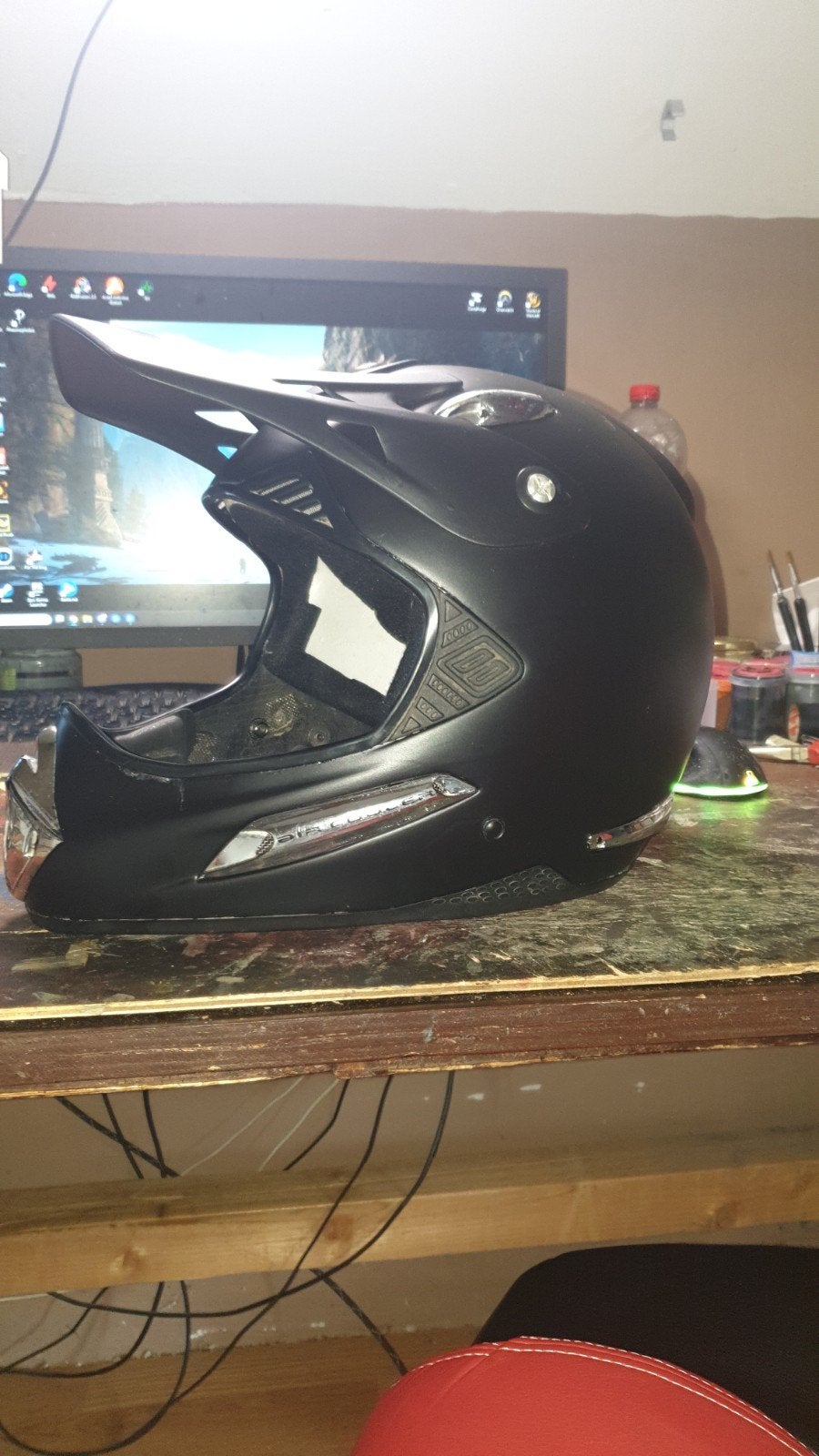 Casque moto cross, Motos, Enlèvement ou Envoi