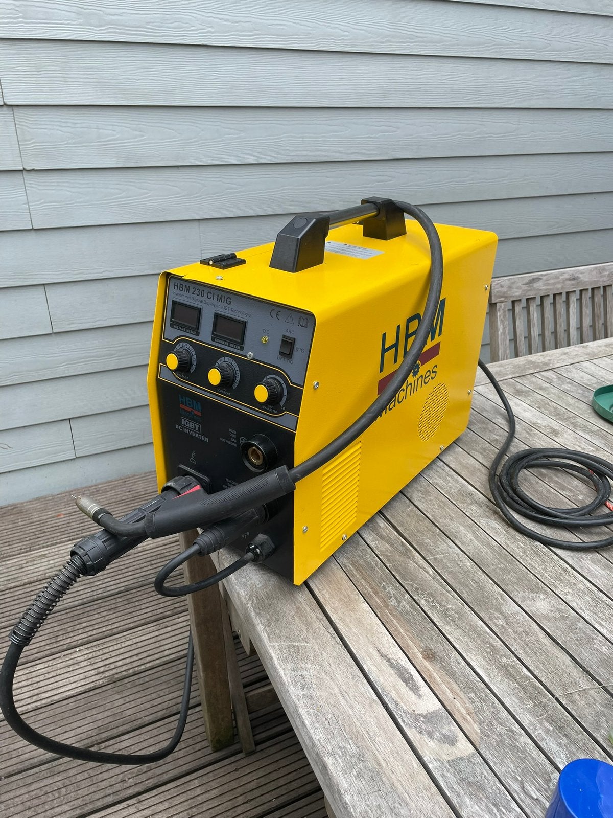 HBM-Lasapparaat 230 CI MIG, Enlèvement, Comme neuf, 150 à 250 ampères, Autres types