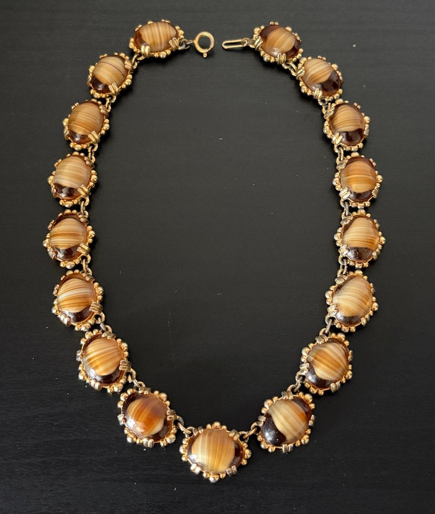 Bijoux de Fantaisie Collier Vintage 1960, Bijoux, Sacs & Beauté, Bijoux anciens, Enlèvement ou Envoi, Autres matériaux, Collier
