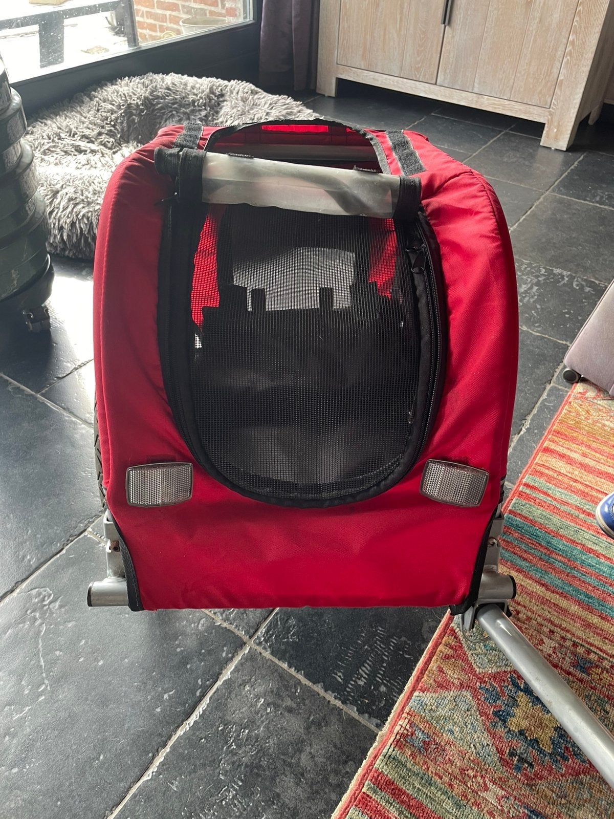 Trixxie hondenfietskar small, Fietsen en Brommers, Fietsaccessoires | Aanhangwagens en Karren, Ophalen, Zo goed als nieuw, Minder dan 20 kg