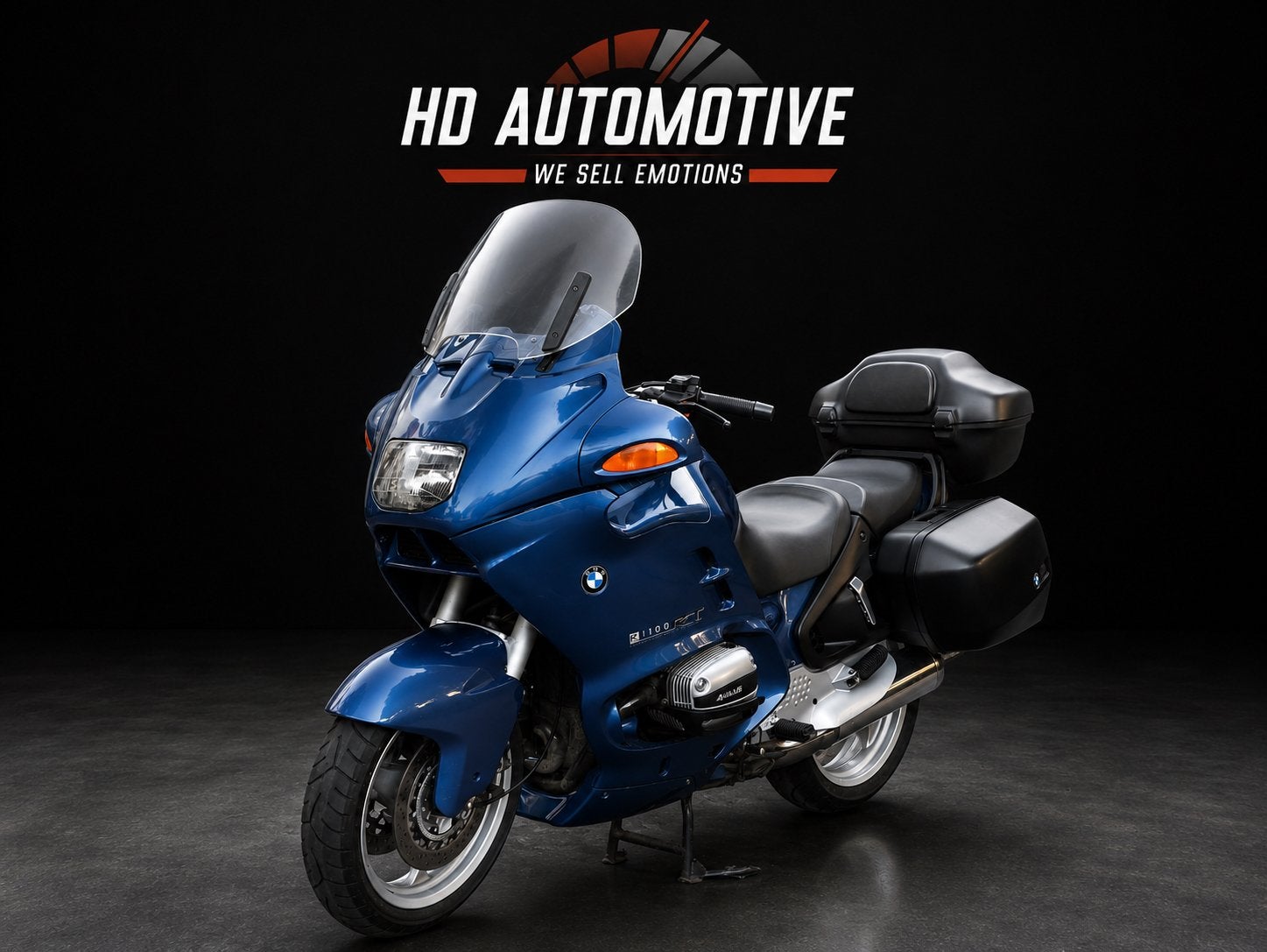 BMW R1100RT | 1998 | 91,535 km | Boîtiers + Pare-brise, Permis Moto A, Tourisme, Entreprise, Occasion