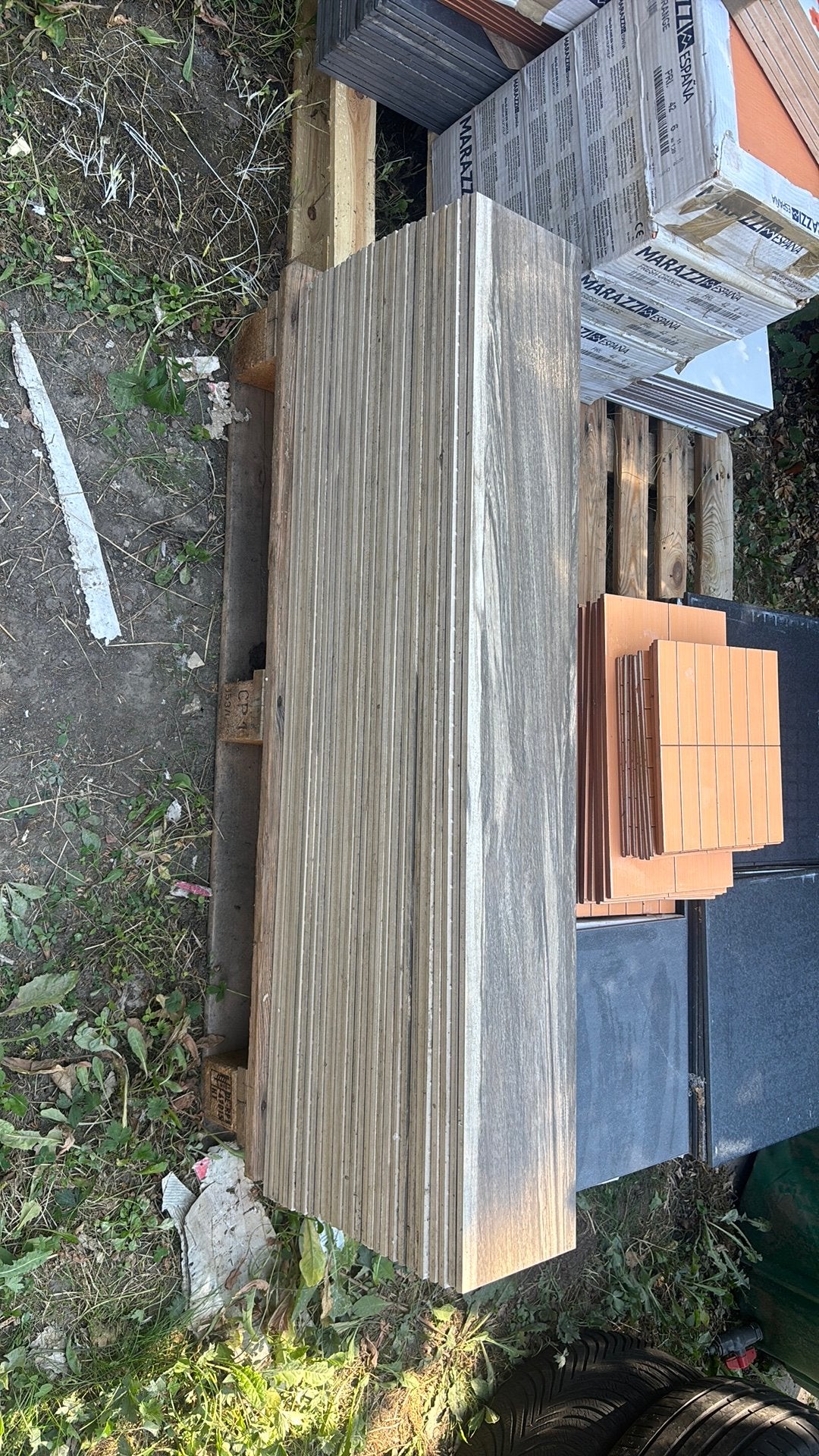 Carrelage imitation bois 11818 – 6,37 m², Bricolage & Construction, Enlèvement, Comme neuf