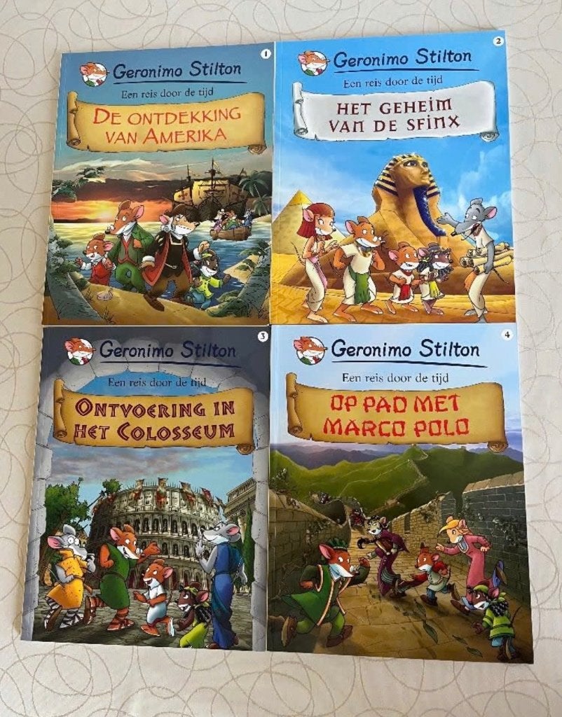 Geronimo Stilton strips, Livres, BD, Plusieurs BD, Comme neuf, Geronimo Stilton, Enlèvement ou Envoi