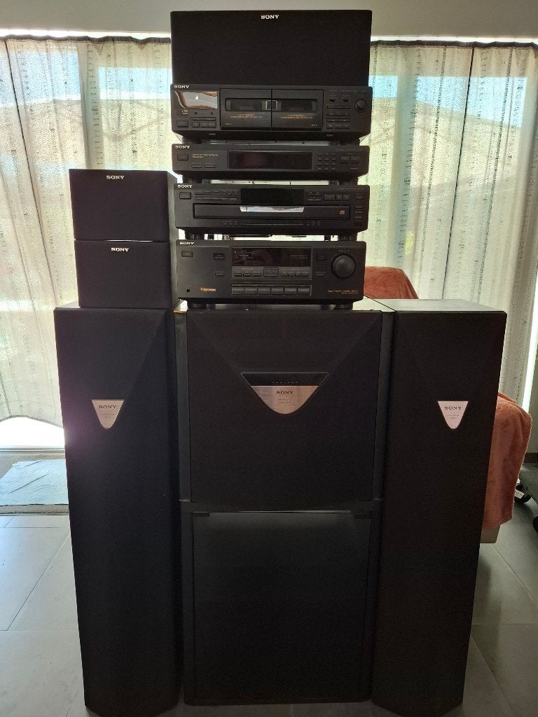 stereoketen met dolby surround  system Sony, Audio, Tv en Foto, Stereoketens, Ophalen, Losse componenten, Sony, Tuner of Radio