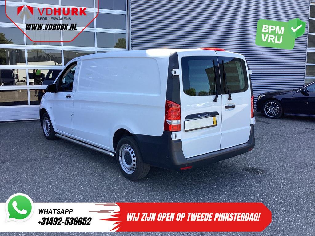 Mercedes-Benz Vito 114 CDI Aut. L2 NL Auto/ Cruise/ Navi/ Ca, Auto's, Bestelwagens en Lichte vracht, Automaat, Wit, Mercedes-Benz