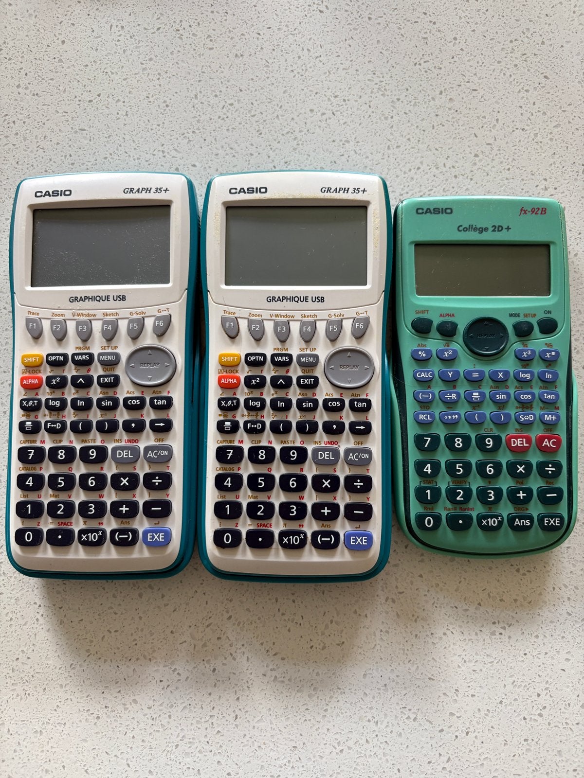 Casio Graph 35+ & casio college 2D+, Enlèvement, Comme neuf