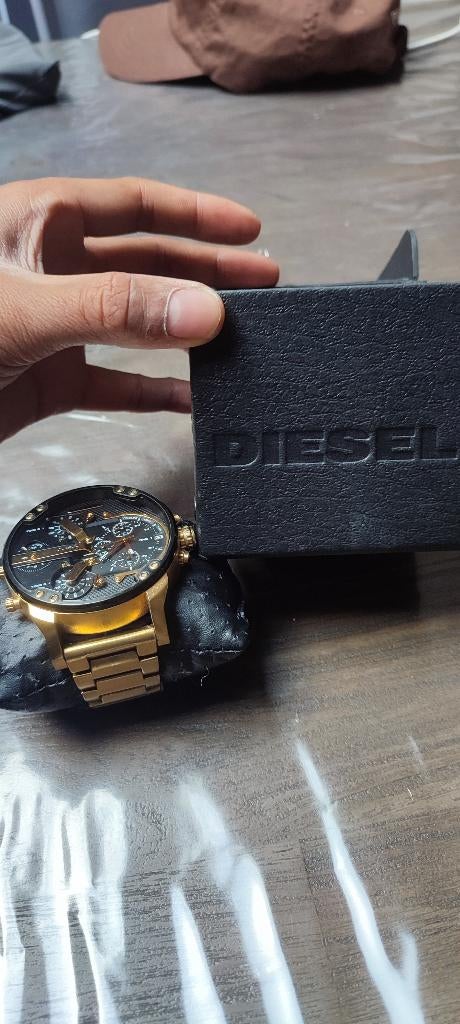 Diesel Horloge, Handtassen en Accessoires, Horloges | Heren, Overige materialen, Gebruikt, Polshorloge, Ophalen