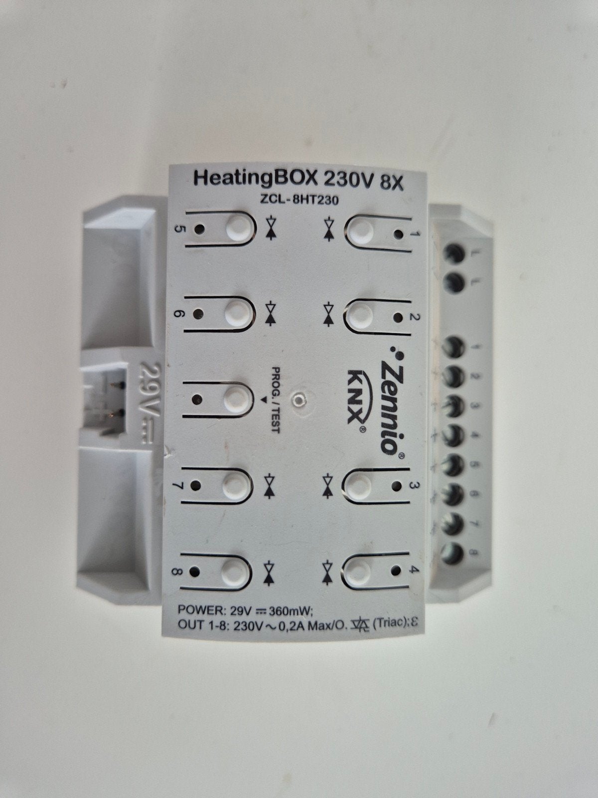 zennio HeatingBox ZCL-8HT230, Ophalen of Verzenden