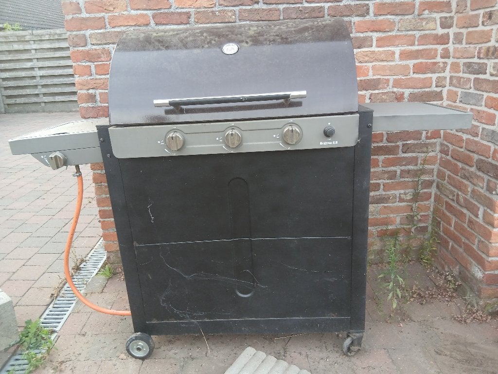 Gasbarbecue, Ophalen