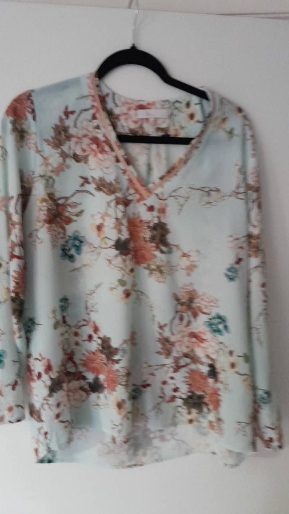 Blouse Signe Nature 42, Signe Nature, Maat 42/44 (L), Zo goed als nieuw, Verzenden