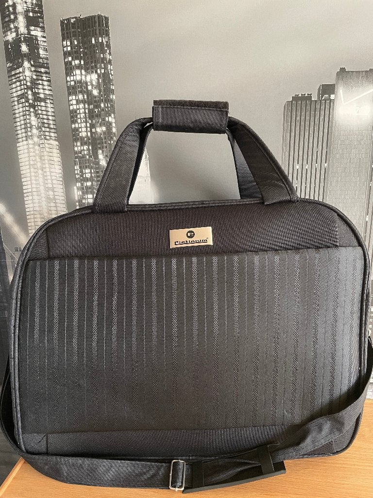 Weekend tas met schouderband - NIEUW - handbagage formaat, 40 tot 60 cm, Verzenden, Zwart, Nieuw